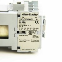 Allen Bradley 700-CF400Z Hilfsschuetz 24VDC Serie: A Control-Relay