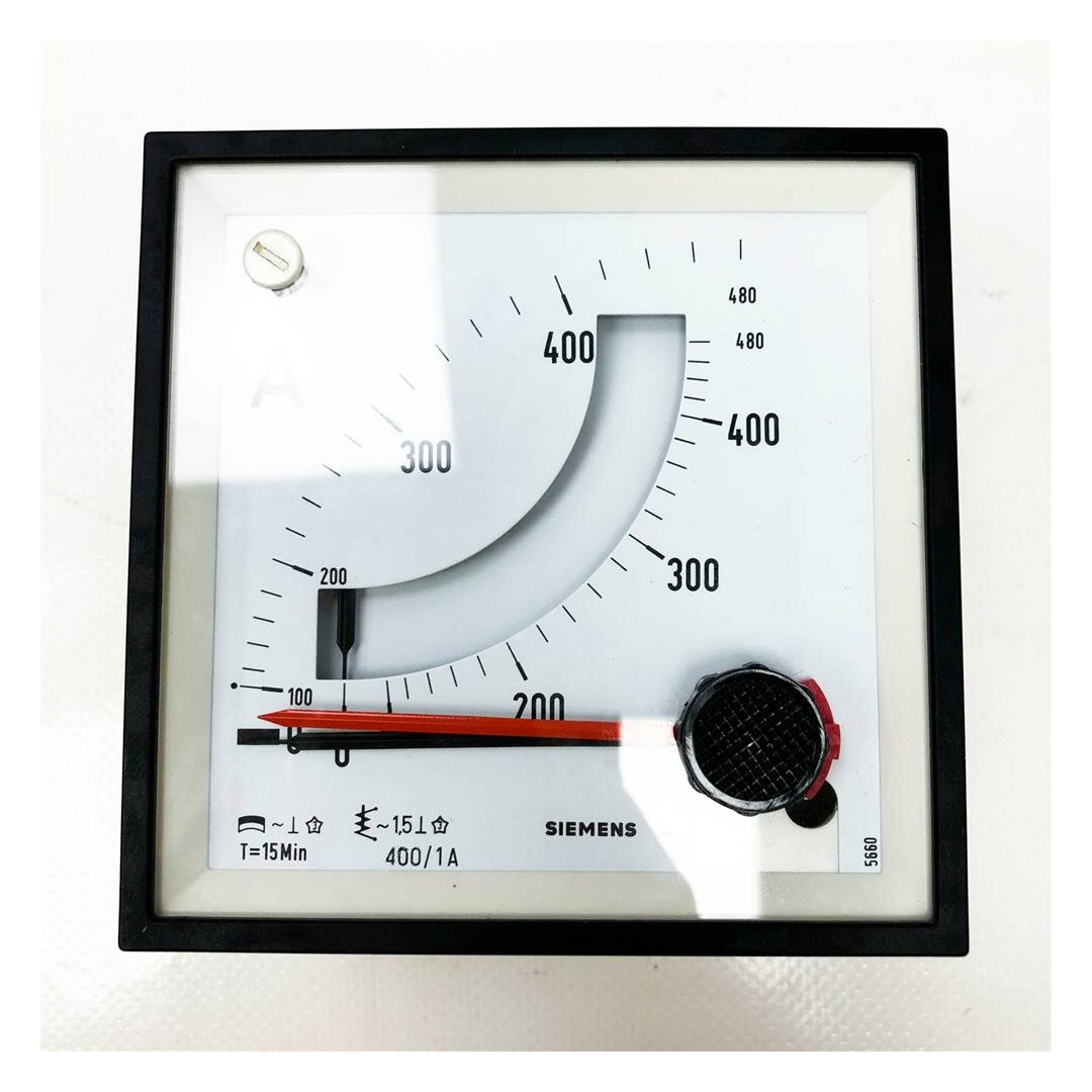 Siemens 5660 T=15Min, 400/1A Amperemeter