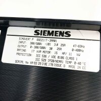 Siemens 17KVA, 15HP/11kW, 6SE2117-3AA01 out 0-380/500V, 25A, 0-400Hz SIMOVERT, converter