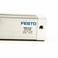 Festo Kompaktzylinder ADN-16-50-A-P-A-S6 536218 J508 / pmax. 10 bar
