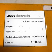Leuze Electronic SLS 89/7E-220/240V -20/+50°C, M 50mA Lichtschranke