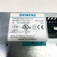 Siemens 6AV3627-1LK00-1AX0  Simatic OP27