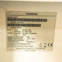 Siemens 6AG3120-3JB02-0AC0 10kW,  SINVERT PVM10