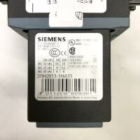 Siemens 2x 3RT2016-1FB42, 24VDC, 45A + 3RH2911-1HA11 24VDC, 690V, 45A Contactor