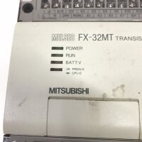 Mitsubishi MELSEC, FX-32MT, FX-32MT-ESS, 7mA + FX-16EX-ES 7mA 100-240VAC, 40VA, 24VDC, 7mA, 5-30VDC, 0.5A + 24VDC, 7mA SPS Steuerung, Erweiterungsmodul