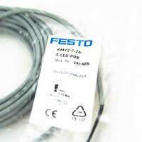 Festo KMYZ-7-24-5-LED-PUR , Steckdosenkabel