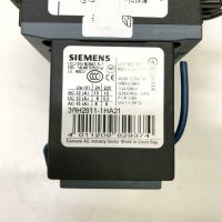 Siemens 2x 3RT2016-1FB42 + 2x 3RH2911-1HA21 5kA, 600V, 10A/240V,, 690V Schütz