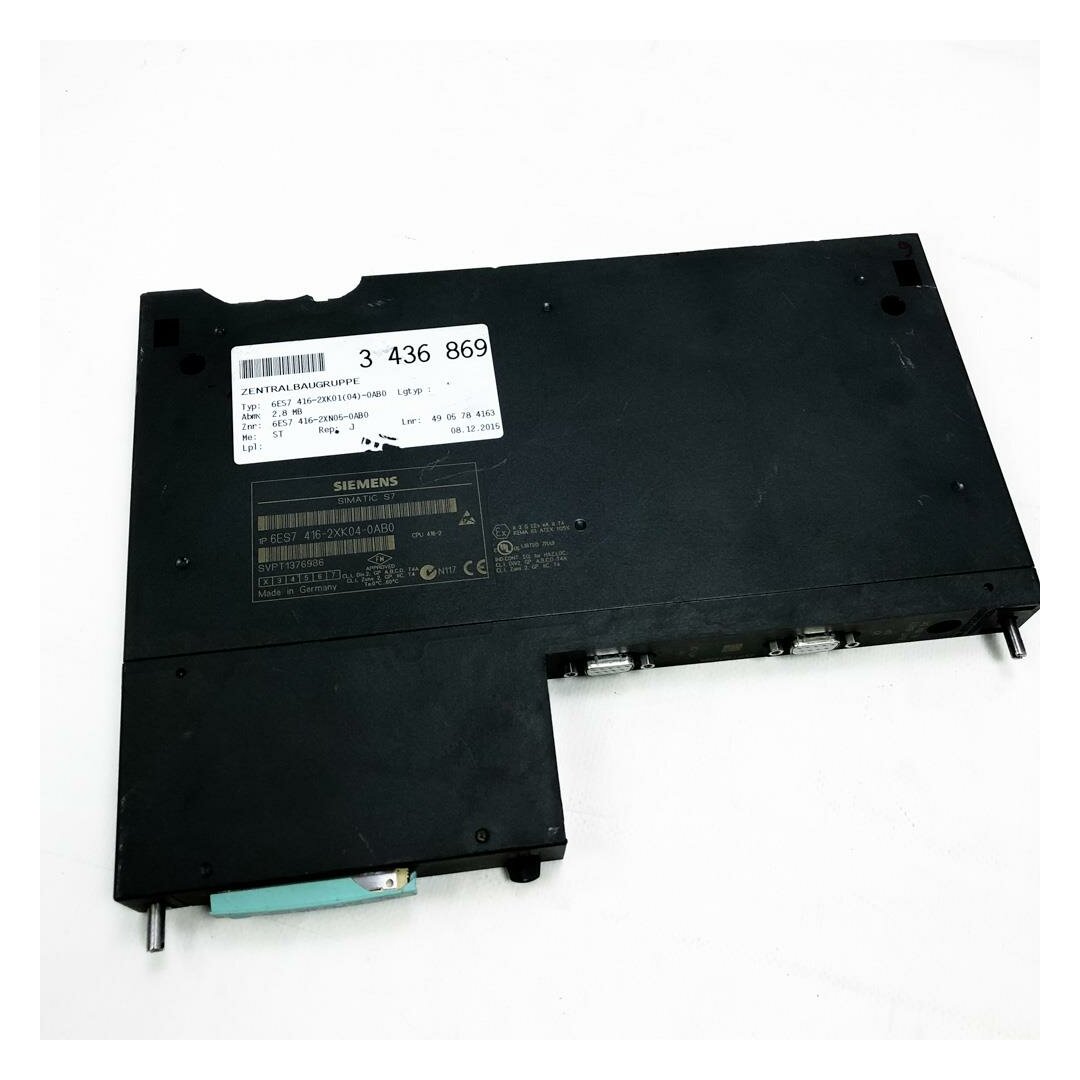 Siemens SIMATIC S7, 6ES7 416-2XK04-0AB0 E:02 CPU