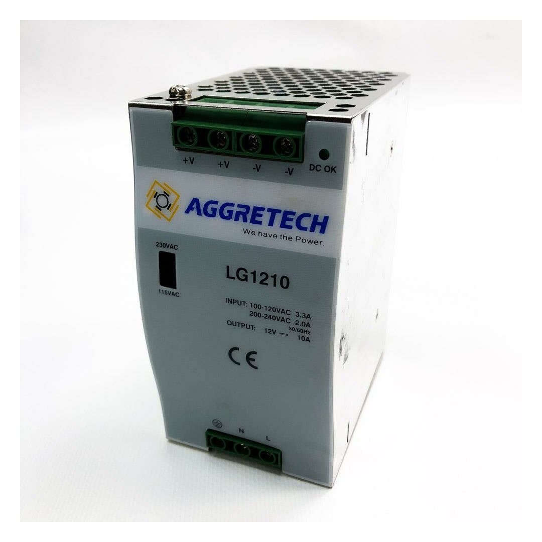 Aggretech LG1210 230VAC, 115VAC Power Supply