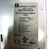 Pepperl+Fuchs VBG-PB-K20-D, 189930 30V, 0V, 6W PROFIBUS