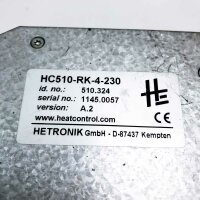 Hetronik 3x HC510-OC-230-16-I + HC510-RK-4-230, 510.324 Version: A.2, 6.6A