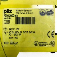 Pilz PZE X4P C 24VDC 4n/o, 774585  Sicherheitsrelais