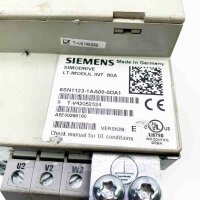Siemens 6SN11123-1AA00-0DA1, A5E00288160 Version: E, 80A SIMODRIVE LT-MODUL INT.