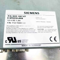 Siemens SCD 1597-ET, 6GF6230-4MB 1.5 A TOUCH Panel