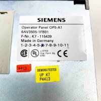 Siemens 6AV3505-1FB01 E-Stand: 6 Operator Panel OP5-A1