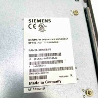 Siemens 6FC5203-0AF02-0AA0  Sinumerik Operator Panelfront