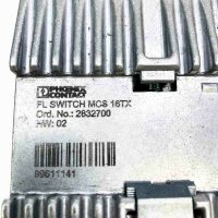 Phoenix Contact FL SWITCH MCS 16TX, 2832700 HW: 02 Ethernet Switch