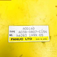 Fanuc A03B-0807-C154, A0D16D  Ausgangsmodul