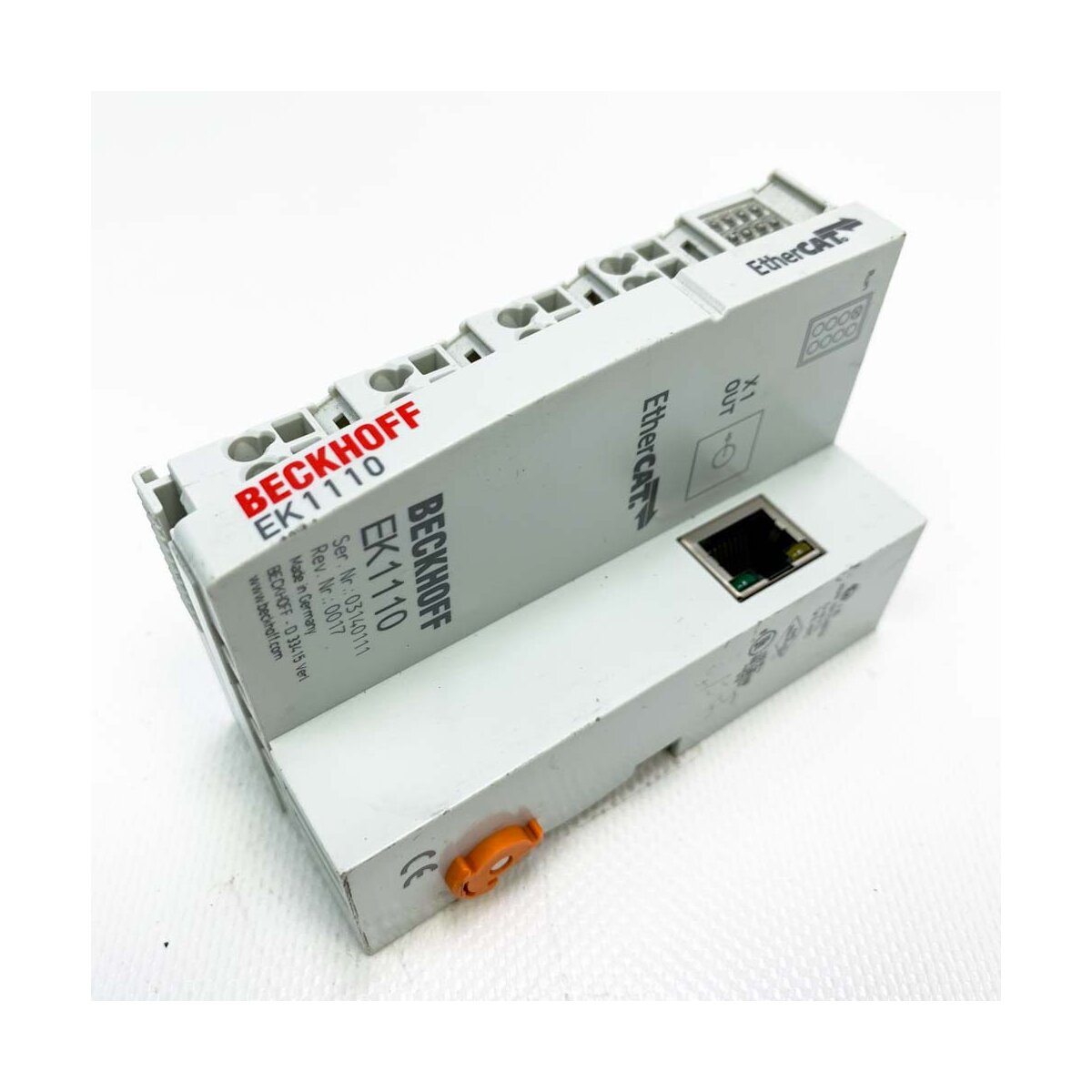 Beckhoff EK1110 EtherCAT Coupler