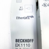 Beckhoff EK1110  EtherCAT Coupler