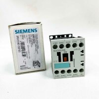 Siemens 3RH1140-1AF00,  110V, 50/60Hz, 6A, 230V, 40E, 4NO