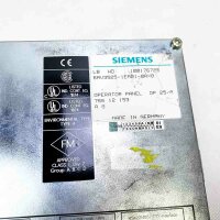 Siemens 6AV3525-1EA01-0AX0, 100176725, 766 12 153  COROS OP25