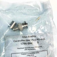 Allen Bradley 1786-BNC  ControlNet BNC Plug RG-6QS
