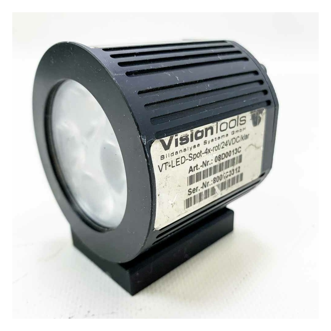 VisionTools 08D0013C, VT-LED-Spot-4x-rot/24VDC/klar 24V DC, klar VT-LED-Spot-4x-rot