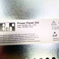 B&R 5PP320.1043-39 Rev.G0, in: 24VDC/ 0.4...1.8A Power Panel 300