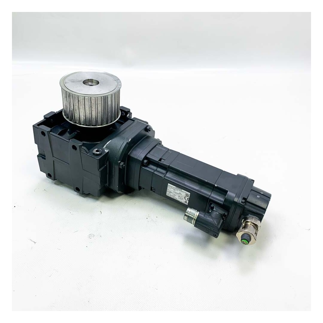 SIEMENS SOMOTICS 3 ∼ (1P), 1FG1601-1QC46-2AN1-Z BRAKE 24VDC_6,8W_3603601 Encoder AS20DQI P06, Gear Motor