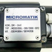 MICROMATIK/Baumüller  MDSO 056-L 300/2000-0012, W2s107-AA01-I2 2.6 kW, Io: 16.2 A, 13,2 Nm Motor