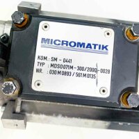 MICROMATIK/Baumüller  DSO 71-M 257071, MDSO 071M-300/2000-0028 5.8 kW, 2000 mIn, Io: 37 A Motor