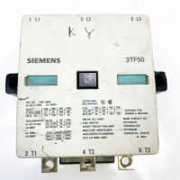 Siemens 3TF50, 3TF5022-0AP0 Ui: 1000V, 10kA Schütz