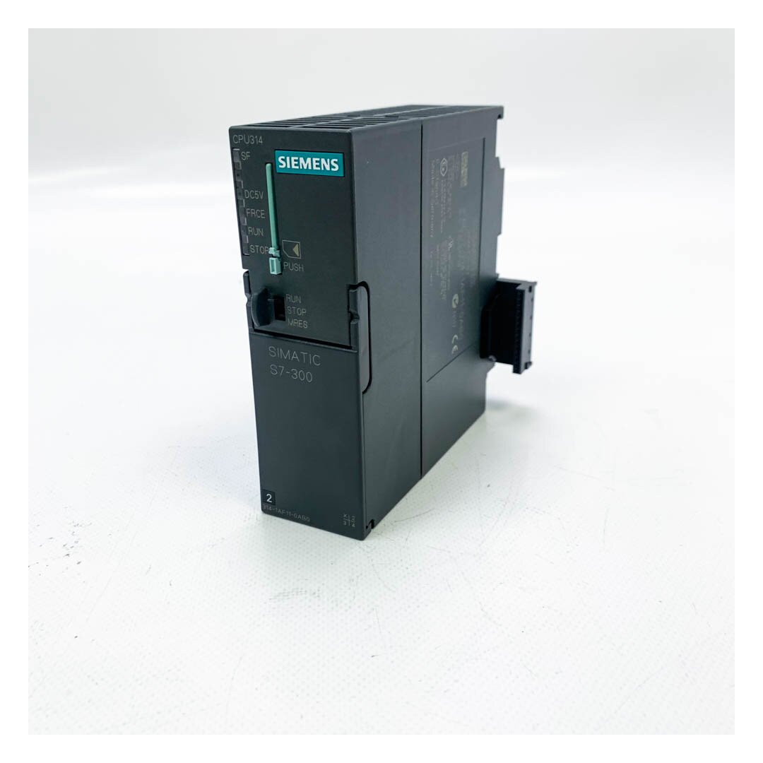 Siemens 6ES7 314-1AF11-0AB0, SIMATIC S7-300, E-Stand: 1 + 6ES7953-8LG11-0AA0  Steuersystem