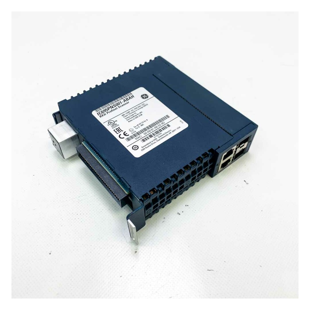 GE Fanuc IC695PNS001-ABAH RX3i PROFINET SCANNER MODULE, Conformal Coat Scan Modul