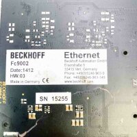 BECKHOFF Fc9002 2-Kanal Ethernet Einsteckkarte