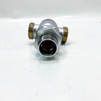 CALEFFI 521 einstellbar, verchromt, 3/4 Einstellbereich: 30°C bi Thermomischer