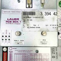 LAUER PCS 950 topline midi, PCS 804.1, Ver: 804.0012.1 24V Interbus S-Adapter