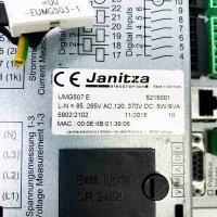 Janitza UMG507 E L-N= 85..265V AC, 120..370V DC; 5W/9VA Energiemessgerät