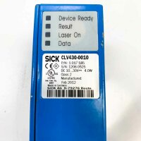 SICK CLV430-0010, 1 017 585 DC10...30V= 4.0W Sensor