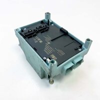 SIEMENS SIMATIC ET 200PRO CONNECTING MODULE; 6ES7 194-4AF00-0AA0; E:04 supply 24Vdc, At 40°C/16A, at 55°C/8A SPS-Prozessor
