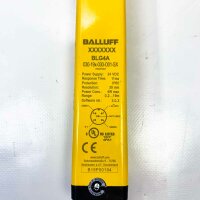 BALLUFF BLG4A, 030-19x-030-O01-SX (receiver) + BLG4A. 030-19x-030-O01-SX (transmitter) Power Supply: 24VDC, Response Time: 11ms, Protection: IP65, Resolution: 30mm, Power Cons.: 4W max, Range: 0.2...19m, Software rel: 3.0.3 Transmitter/Receiver (Scanner)