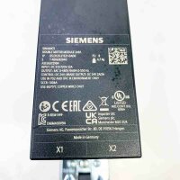 SIEMENS SIMATICS DOUBLE MOTOR MODULE 2x9A, 6SL3120-2TE21-0AD0, FS: B Output: 3AC, 0-480V, 9A/9A, 0-550Hz Zweiachsiges Motormodul