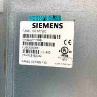 SIEMENS SIMATIC PANEL PC 677B (AC) 19 Touch, 6AV7875-0BE20-0AA0 + panel 19t 677B/C, A5E02713398 230 VAC SIMATIC PANEL PC TOUCH