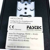 FASTEC MIOCON-MFM, MFM-ORAM-RS232-RS485, 3150-10MHz  Intelligentes Ein-/Ausgabemodul