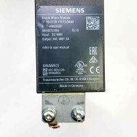 SIEMENS SINAMICS, 6SL3120-1TE13-0AA4 3AC, 400V, 3A Single Motor Module