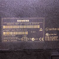 Siemens Simatic S7-400, 407-0DA02-0AA0, 414-3XM05-0AB0, 422-1BL00-0AA0, 443-1EX11-0XE0.