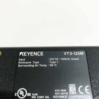 KEYENCE VT3-Q5M 24V DC Touch Screen