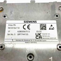 SIEMENS SM DL16x110, A2B00067512  Sibas PN