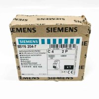 SIEMENS 5SY6 204-7, MCB C4 ~400V Leistungsschutzschalter